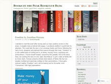 Tablet Screenshot of booksinthepeak.wordpress.com