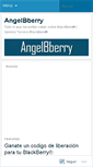 Mobile Screenshot of angelbberry.wordpress.com