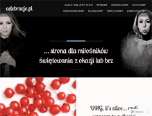 Tablet Screenshot of celebracje.wordpress.com