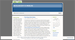 Desktop Screenshot of nicolasc2011.wordpress.com