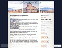 Tablet Screenshot of merrittbaptistchurch.wordpress.com