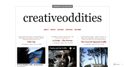 Desktop Screenshot of creativeoddities.wordpress.com