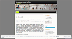Desktop Screenshot of migalaxiaescolar.wordpress.com