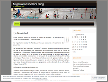 Tablet Screenshot of migalaxiaescolar.wordpress.com