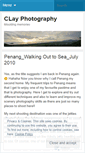 Mobile Screenshot of clayphotog.wordpress.com