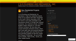 Desktop Screenshot of cnplumbingandmechanical.wordpress.com