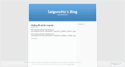 Desktop Screenshot of hellosaigonchic.wordpress.com