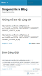 Mobile Screenshot of hellosaigonchic.wordpress.com