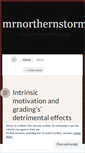 Mobile Screenshot of mrnorthernstorm.wordpress.com