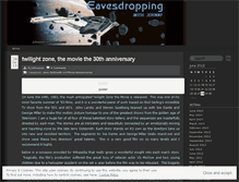 Tablet Screenshot of johneaves.wordpress.com