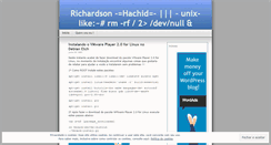 Desktop Screenshot of hachid.wordpress.com