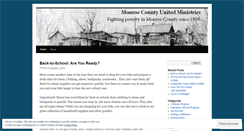 Desktop Screenshot of monroecountyunitedministries.wordpress.com
