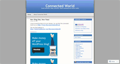 Desktop Screenshot of connectedworld.wordpress.com