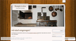 Desktop Screenshot of doazmolrezepte.wordpress.com