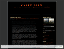 Tablet Screenshot of carpediembubu.wordpress.com