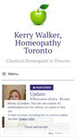Mobile Screenshot of homeopathytoronto.wordpress.com