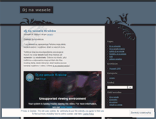 Tablet Screenshot of djwodzirej.wordpress.com