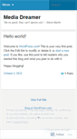 Mobile Screenshot of mediaorpromogal.wordpress.com
