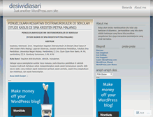Tablet Screenshot of desiwidiasari.wordpress.com