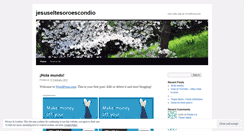 Desktop Screenshot of jesuseltesoroescondio.wordpress.com