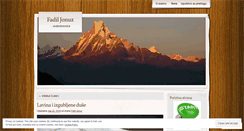 Desktop Screenshot of fadiljonuz.wordpress.com
