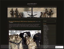 Tablet Screenshot of geardoshit.wordpress.com