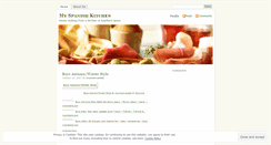 Desktop Screenshot of myspanishkitchen.wordpress.com