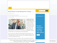 Tablet Screenshot of marellimotori.wordpress.com