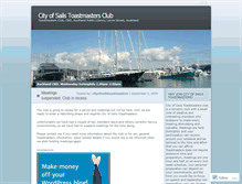 Tablet Screenshot of cityofsailstoastmasters.wordpress.com