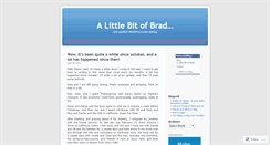 Desktop Screenshot of braddekkers.wordpress.com