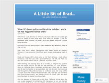 Tablet Screenshot of braddekkers.wordpress.com