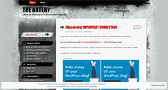 Desktop Screenshot of luartery.wordpress.com