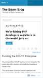 Mobile Screenshot of beampartners.wordpress.com