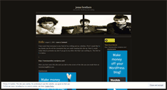 Desktop Screenshot of jonasbrotherfan.wordpress.com