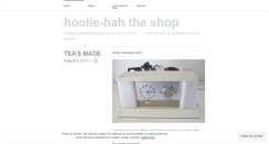 Desktop Screenshot of hooliehahtheshop.wordpress.com