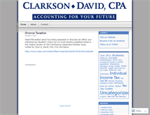 Tablet Screenshot of cheridavidcpa.wordpress.com