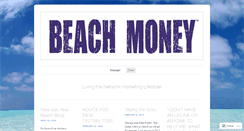 Desktop Screenshot of beachmoney.wordpress.com