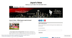 Desktop Screenshot of joycerealtor.wordpress.com