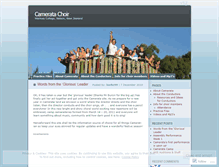 Tablet Screenshot of cameratachoir.wordpress.com
