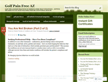 Tablet Screenshot of golfpainfreeaz.wordpress.com