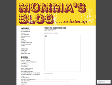 Tablet Screenshot of joemomma.wordpress.com