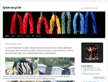 Tablet Screenshot of lysecocycle.wordpress.com