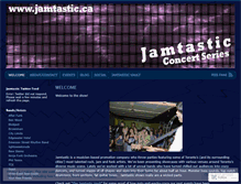 Tablet Screenshot of jamtasticmusic.wordpress.com