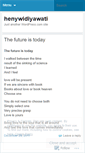 Mobile Screenshot of henywidiyawati.wordpress.com