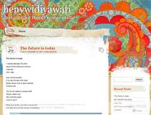 Tablet Screenshot of henywidiyawati.wordpress.com