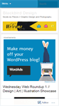 Mobile Screenshot of designblackbird.wordpress.com