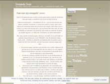 Tablet Screenshot of fernandadona.wordpress.com