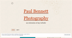 Desktop Screenshot of paulbphoto.wordpress.com