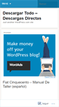 Mobile Screenshot of descargartodo.wordpress.com