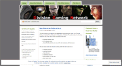 Desktop Screenshot of divisiongaming.wordpress.com